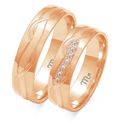 Eksklusive Vielsesringe Simply Love OE201-2