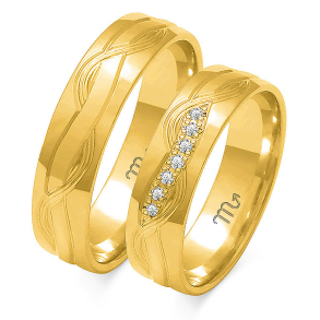 Eksklusive Vielsesringe Simply Love OE201