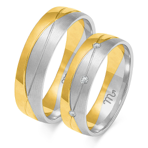 Eksklusive Vielsesringe Simply Love OE203-3