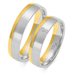 Eksklusive Vielsesringe Simply Love OE204-3