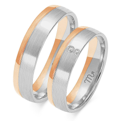 Eksklusive Vielsesringe Simply Love OE204-4
