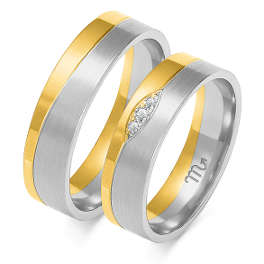 Eksklusive Vielsesringe Simply Love OE205-3