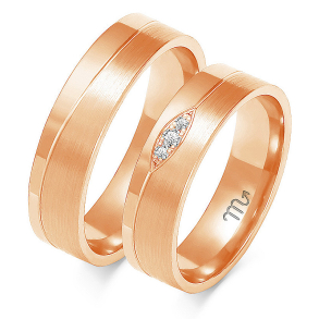 Eksklusive Vielsesringe Simply Love OE205-2