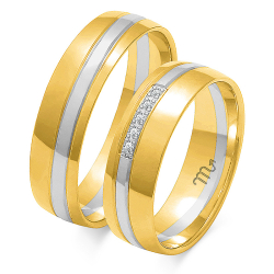 Eksklusive Vielsesringe Simply Love OE206-3