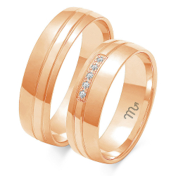 Eksklusive Vielsesringe Simply Love OE206-2