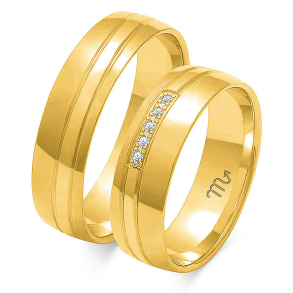 Eksklusive Vielsesringe Simply Love OE206