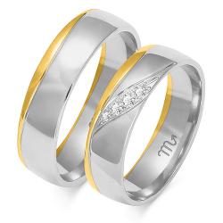 Eksklusive Vielsesringe Simply Love OE207-3