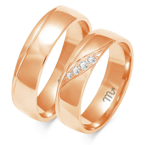 Eksklusive Vielsesringe Simply Love OE207-2