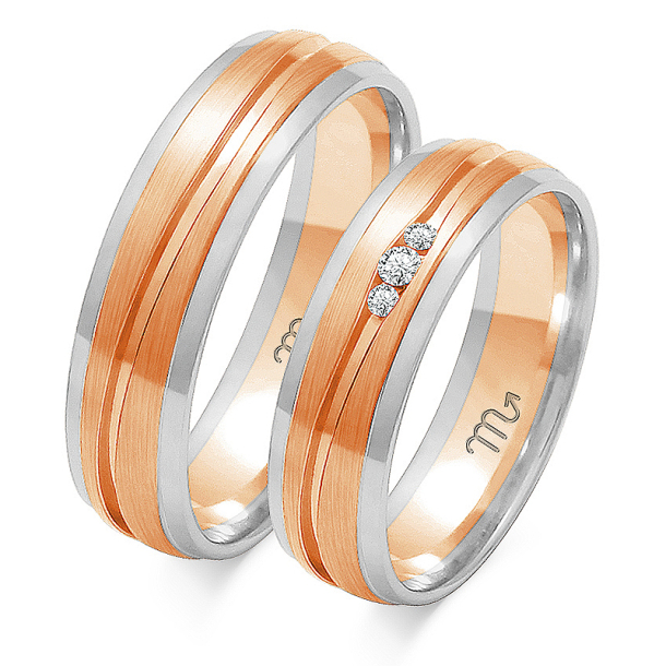 Eksklusive Vielsesringe Simply Love OE209-4