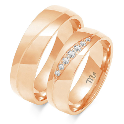 Eksklusive Vielsesringe Simply Love OE216-2