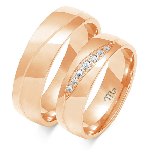 Eksklusive Vielsesringe Simply Love OE216-2