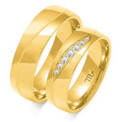 Eksklusive Vielsesringe Simply Love OE216