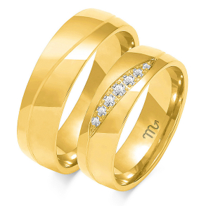 Eksklusive Vielsesringe Simply Love OE216