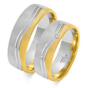 Eksklusive Vielsesringe Simply Love OE218-3