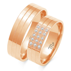 Eksklusive Vielsesringe Simply Love OE21-2