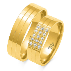 Eksklusive Vielsesringe Simply Love OE21