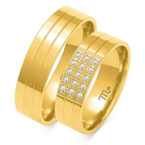 Eksklusive Vielsesringe Simply Love OE21