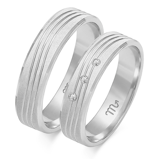 Eksklusive Vielsesringe Simply Love OE220-1