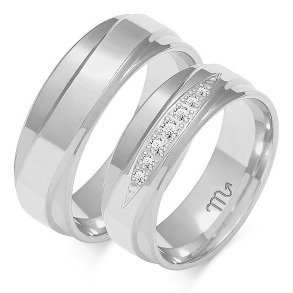 Eksklusive Vielsesringe Simply Love OE221-1