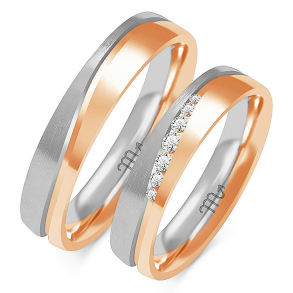 Eksklusive Vielsesringe Simply Love OE222-4