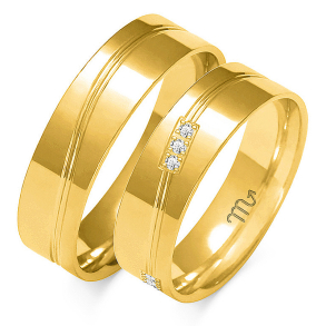 Eksklusive Vielsesringe Simply Love OE223