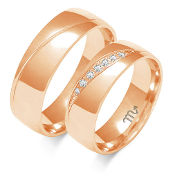 Eksklusive Vielsesringe Simply Love OE229-2