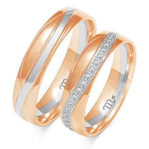 Eksklusive Vielsesringe Simply Love OE230-4