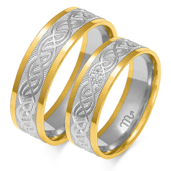 Eksklusive Vielsesringe Simply Love OE233-2