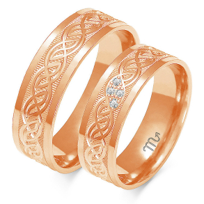 Eksklusive Vielsesringe Simply Love OE233-2