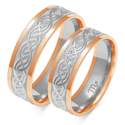 Eksklusive Vielsesringe Simply Love OE233-4