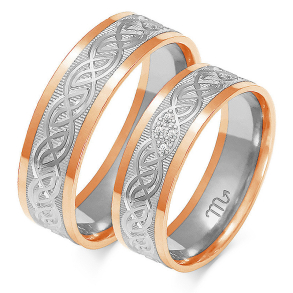 Eksklusive Vielsesringe Simply Love OE233-4