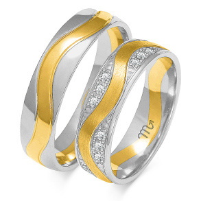 Eksklusive Vielsesringe Simply Love OE234-3