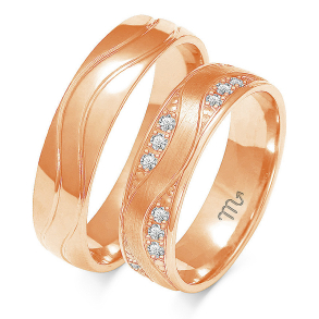 Eksklusive Vielsesringe Simply Love OE234-2