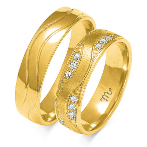 Eksklusive Vielsesringe Simply Love OE234