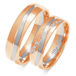 Eksklusive Vielsesringe Simply Love OE235-4