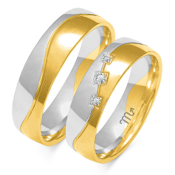 Eksklusive Vielsesringe Simply Love OE237-3