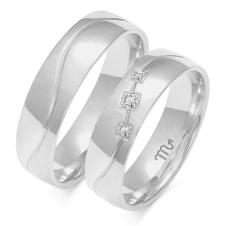 Eksklusive Vielsesringe Simply Love OE237-1