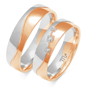 Eksklusive Vielsesringe Simply Love OE237-4