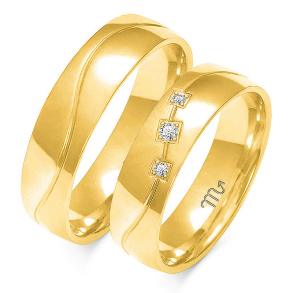 Eksklusive Vielsesringe Simply Love OE237