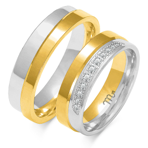 Eksklusive Vielsesringe Simply Love OE238-3