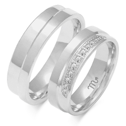 Eksklusive Vielsesringe Simply Love OE238-1