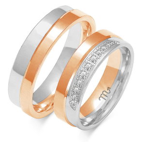 Eksklusive Vielsesringe Simply Love OE238-4