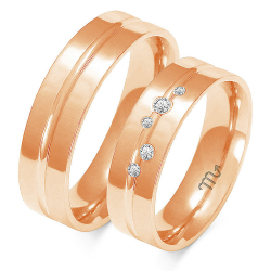 Eksklusive Vielsesringe Simply Love OE239-2