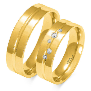 Eksklusive Vielsesringe Simply Love OE239