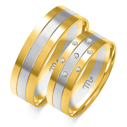 Eksklusive Vielsesringe Simply Love OE24-3