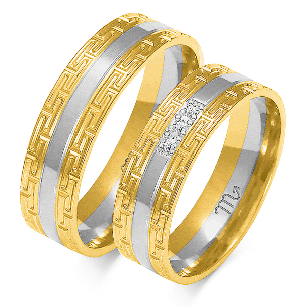 Eksklusive Vielsesringe Simply Love OE240-3