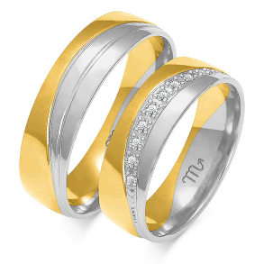 Eksklusive Vielsesringe Simply Love OE242-3