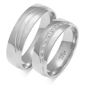 Eksklusive Vielsesringe Simply Love OE242-1