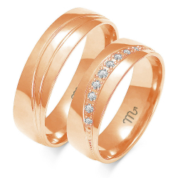 Eksklusive Vielsesringe Simply Love OE242-2