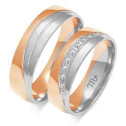 Eksklusive Vielsesringe Simply Love OE242-4